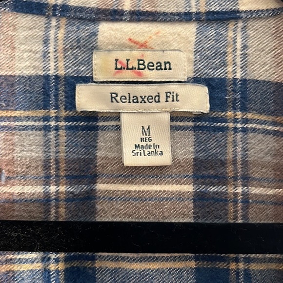 L.L. Bean flannel shirt - Picture 3 of 4